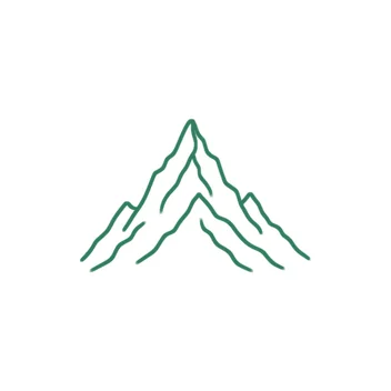 Mountain, as drawn in the symbol guide