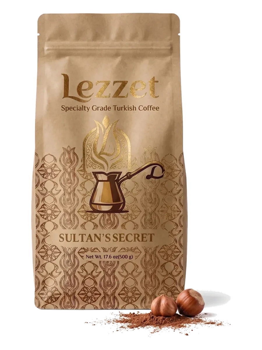 Sultan's Secret 17.6 oz Turkish coffee product bag