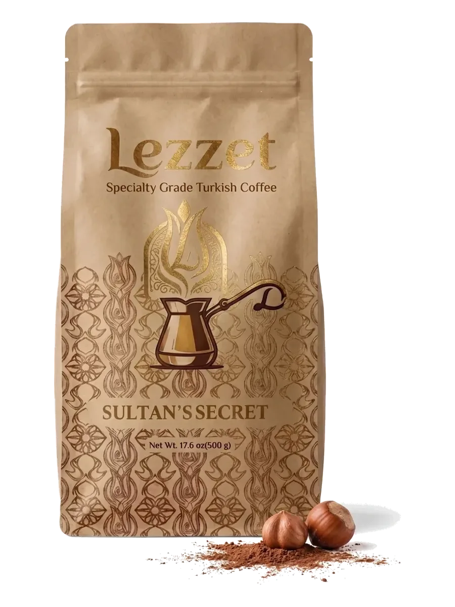 Sultan's Secret 500g Turkish coffee product bag